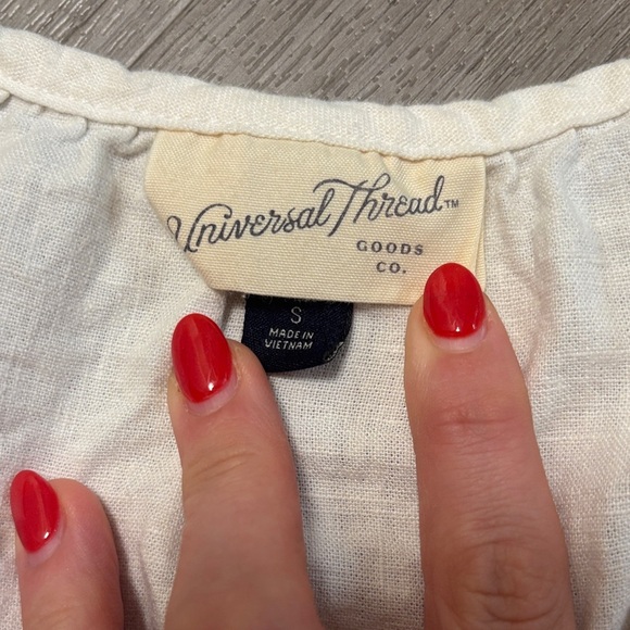 Universal Thread Cream Mini Dress - Picture 2 of 3